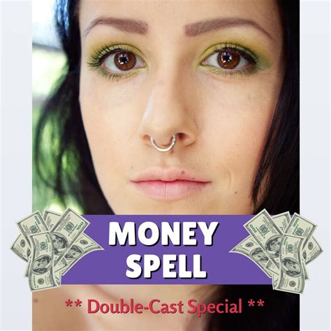 DOUBLE CAST Money Spell Money Spell Casting Prosperity - Etsy Denmark