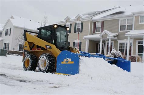 Skid Steer Snow Plow | Snow Plow System For Skidsteers