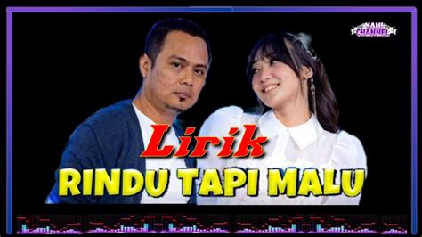 ( LIRIK ) RINDU TAPI MALU - DIFARINA INDRA FT FENDIK ADELLA - YouTube