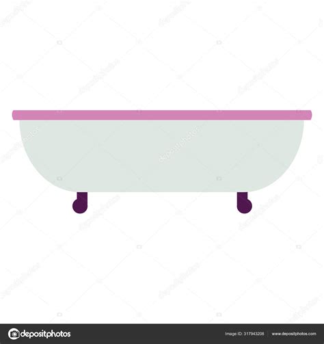 White Bath Tub Vector Image ⬇ Vector Image by © Appuseries | Vector ...