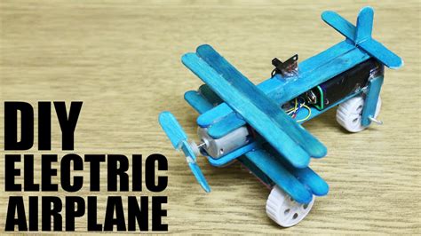 How to make an electric airplane - DIY Airplane - YouTube