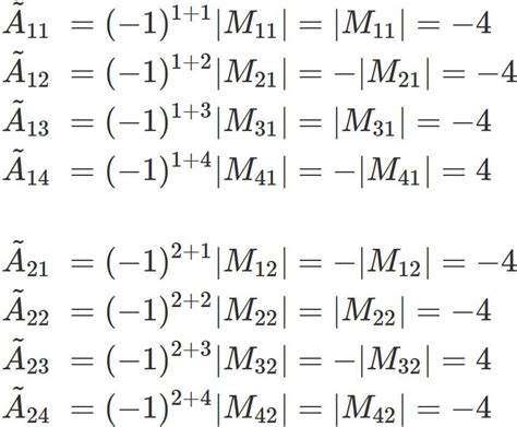 How to find the inverse matrix of a 4x4 matrix - SEMATH INFO