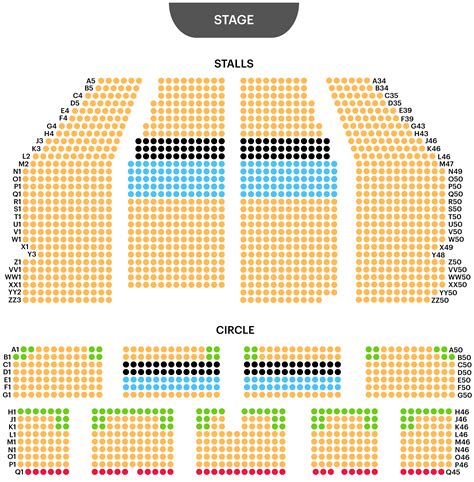 Dominion Theatre Seating Plan | London Theatre Guide