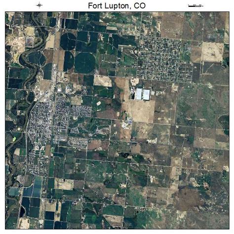 Aerial Photography Map of Fort Lupton, CO Colorado