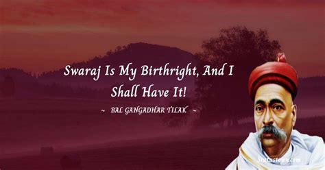 10+ Best Bal Gangadhar Tilak Quotes