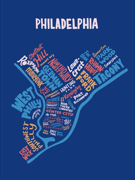 Best Neighborhoods In Philadelphia Map