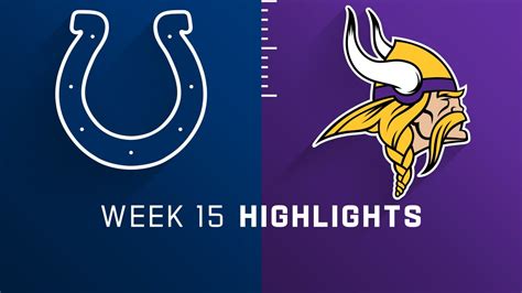 Indianapolis Colts vs. Minnesota Vikings highlights | Week 15