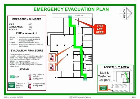 Emergency Evacuation Plan Template Free Unique Personal Emergency ...