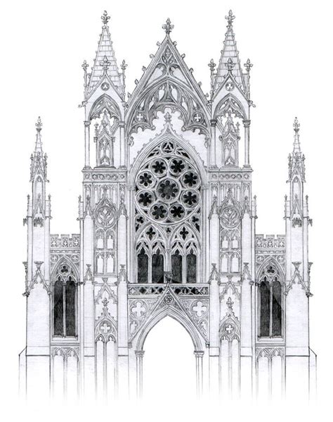 Image result for details gothic | Gothic architecture drawing, Gothic ...