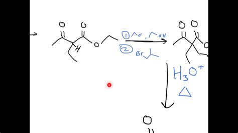 Acetoacetic ester synthesis #5 - YouTube