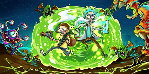 Rick And Morty Fan Art Wallpaper