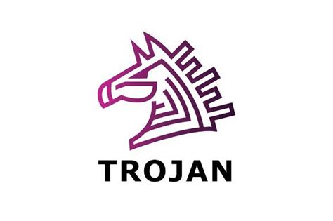 Trojan Horse Logo Template | Horse logo, ? logo, Trojan