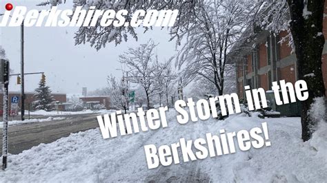 Snowfall in the Berkshires #news #winter #berkshires #massachusetts ...