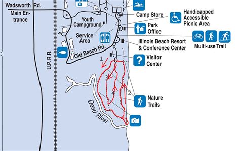 Illinois Beach State Park Map