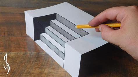 Ultimate Guide on How to Draw 3D Steps - Trick Art For Kids - YouTube