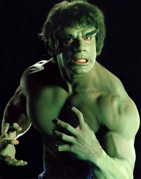 Lou Ferrigno as The Incredible Hulk | The incredible hulk marvel ...