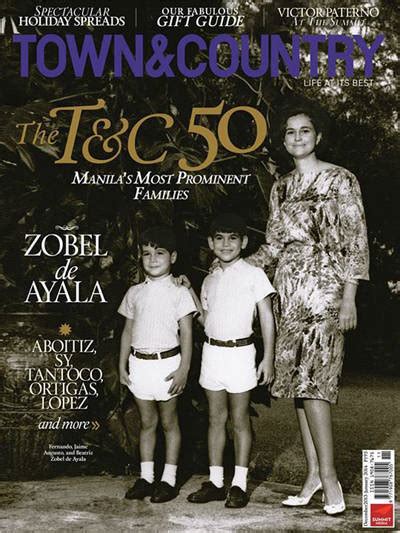 The Town&Country 50: The Zobel de Ayala family tops the list of Manila ...