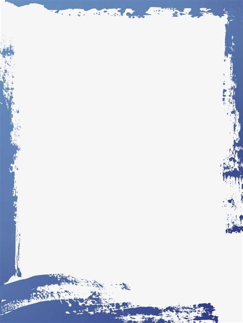 Simple Blue Watercolor Frame | Text background, Watercolor border ...