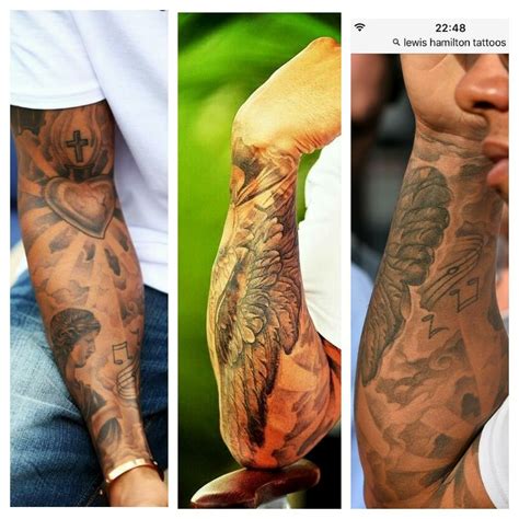 Lewis Hamilton | Hamilton tattoos, Best sleeve tattoos, Sleeve tattoos