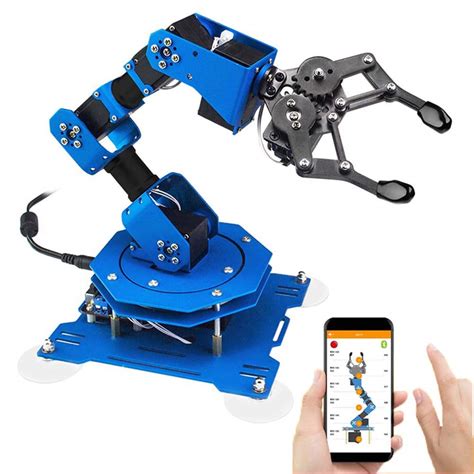 Buy FXQIN Robotic Arm Kit for Kids 10+, Robot Arm Kit with Handle PC ...