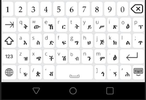 GeezEdit Amharic Keyboard for Android - APK Download