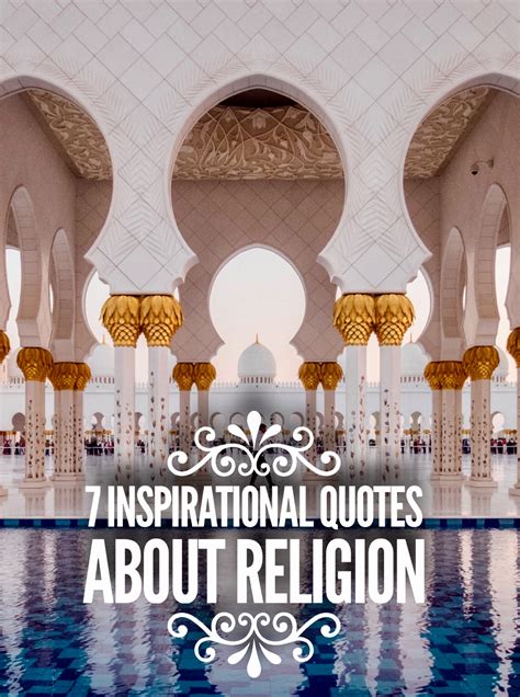 7 inspirational quotes about religion to get you thinking - Roy Sutton