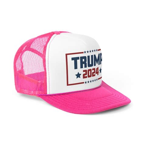 Trump 2024 // Trump 2024 Trucker Hat // 2024 President // 2024 Election ...