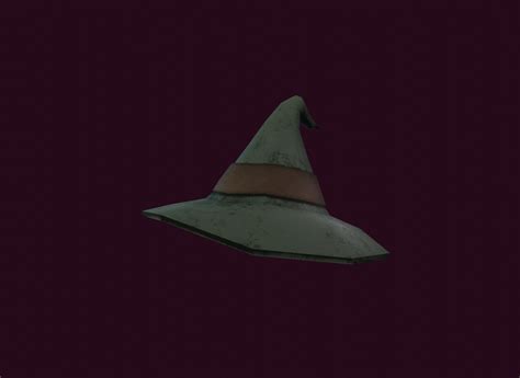 ArtStation - Stylized Mage Hat 3D Model | Resources