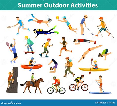 Outdoor Sports Stock Illustrations – 44,704 Outdoor Sports Stock ...