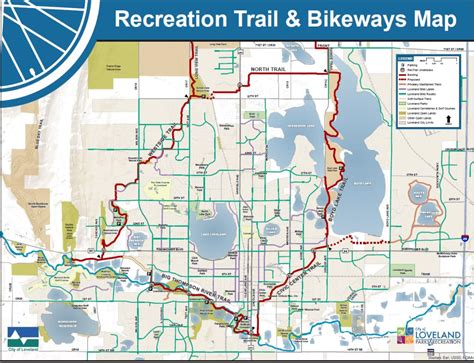 View the Loveland recreation trail and bikeways map. Round Mountain ...