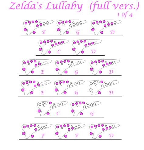 “Zelda’s Lullaby” (full version) - Koji Kondo The... - Easy Ocarina Tabs!