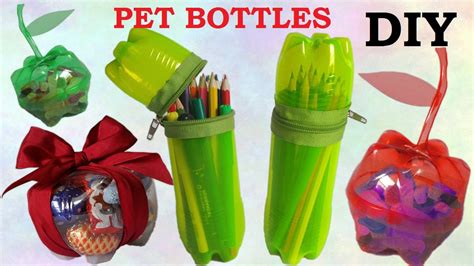 10 DIY Creative Ways to Reuse / Recycle Plastic Bottles part 1 - YouTube