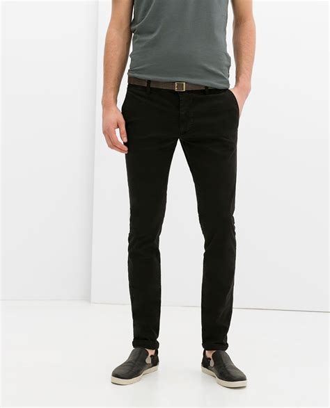 ZARA - MAN - CHINOS WITH BELT Mens Chinos, Zara Man, Trousers, Pants ...