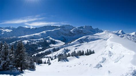 Snow Mountain Wallpapers - Top Free Snow Mountain Backgrounds ...