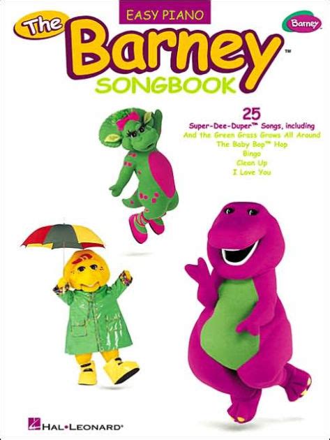 The Barney Songbook by Hal Leonard Corp., Paperback | Barnes & Noble®