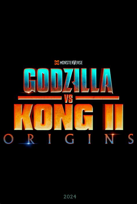 Godzilla vs Kong 2 ORIGINS Teaser Poster by Andrewvm on DeviantArt