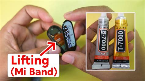 T7000 VS B7000 Glue – How to fix any Smartwatch / Band / Phone screen ...