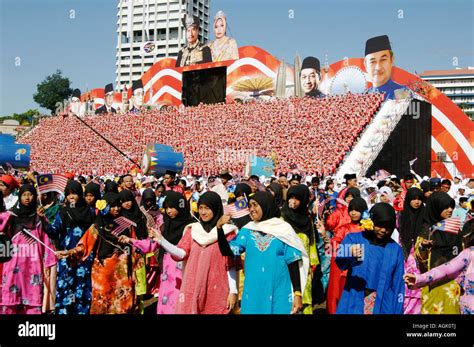 Malaysia s 50th Independence Day parade at the Merdeka Square in Kuala ...