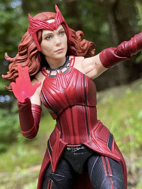 Marvel Legends WandaVision Scarlet Witch Figure REVIEW & Photos ...