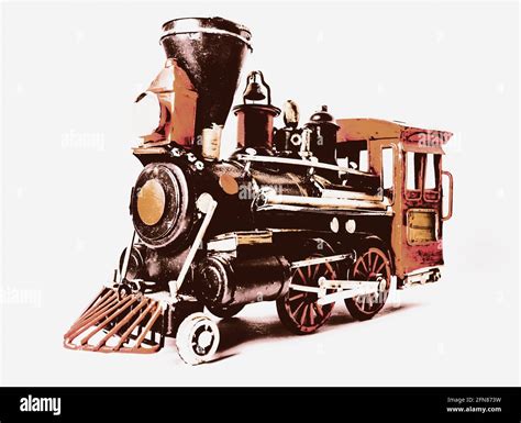 Victorian Era Steam Train Engine High Resolution Stock Photography and ...