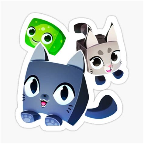 "Pet Simulator" Sticker for Sale by TJ-Prod | Redbubble