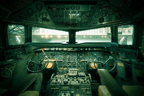 Douglas DC 7 cockpit | Smithsonian National Air & Space Muse… | Flickr