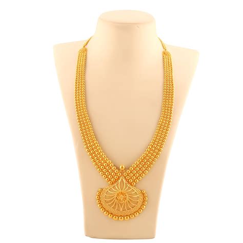 Buy Malabar Gold Necklace MHAAAAAHFMUD for Women Online | Malabar Gold ...