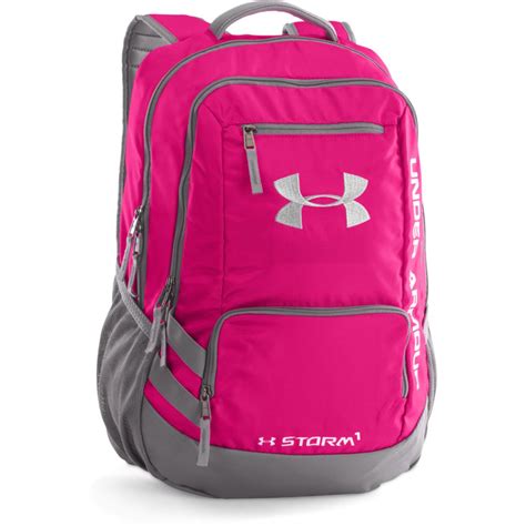 Under Armour Pink/Black UA Hustle II Backpack