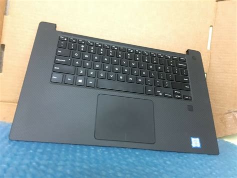 OEM Dell XPS 15 9560 Palmrest US Backlit Keyboard Touchpad FingerPrint ...