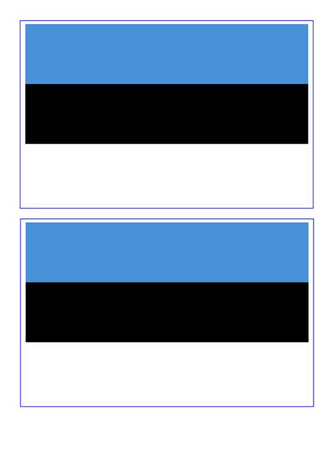 Estonia Flag | Templates at allbusinesstemplates.com