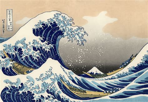 Waves Digital Art Artwork The Great Wave Off Kanagawa | Images and ...