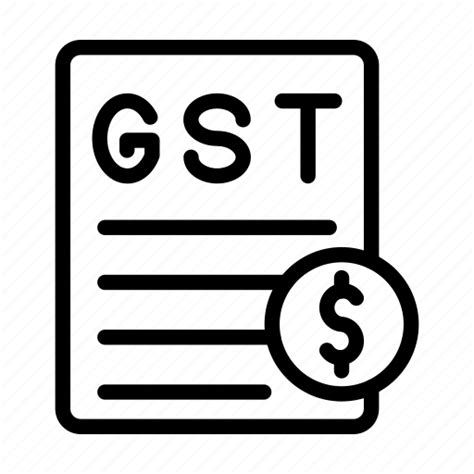 Gst, tax, charge, bill, money icon - Download on Iconfinder