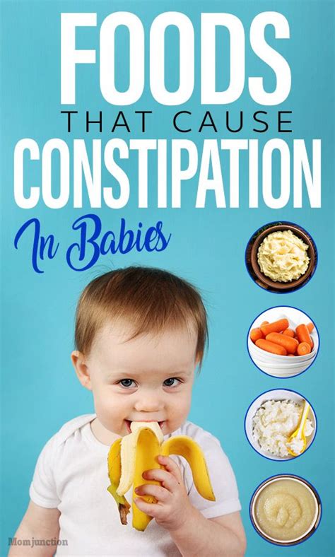 6 Foods That Cause Constipation In Babies | Foods that cause ...