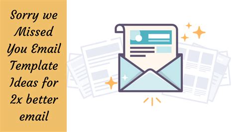 Sorry We Missed You Email Template Ideas For 2x Better Email